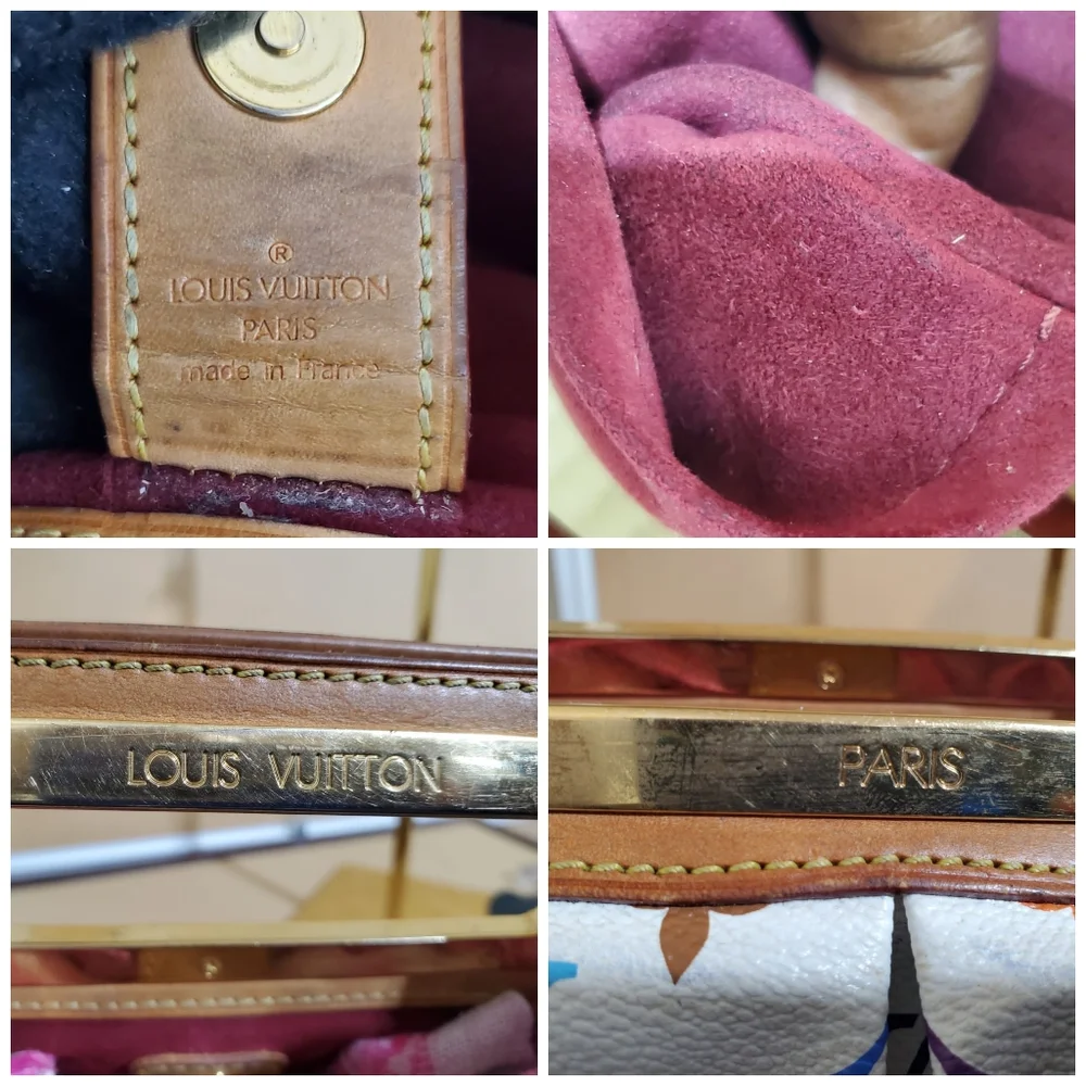 LOUIS VUITTON White Monogram Multicolore Judy PM Bag - Picture 3 of 13